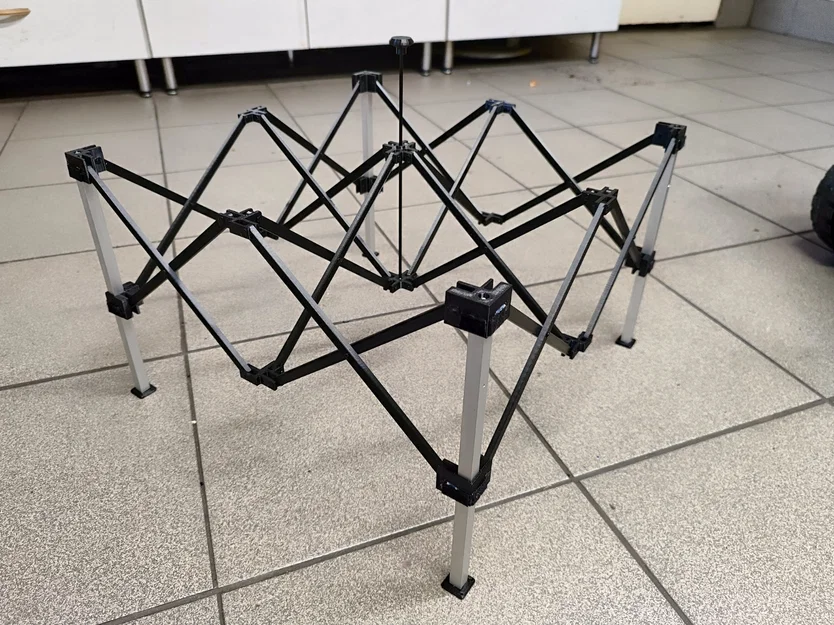 Namiot rajdowy skala 1/10 - Lều đua xe mô hình RC chuyên nghiệp - Image 4