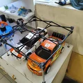 Namiot rajdowy skala 1/10 - Lều đua xe mô hình RC chuyên nghiệp - Thumbnail 7