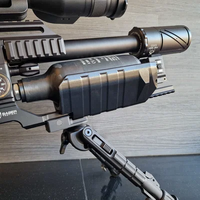 Ốp bảo vệ bình FX Impact M3 Compact + hand guard + ngàm Pocket Chrono V2 + rail guard