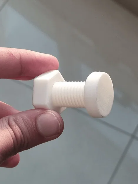 Mô hình đồ chơi ốc vít (Large Fidget Screw and Bolt) in 3D siêu tốc - Image 1