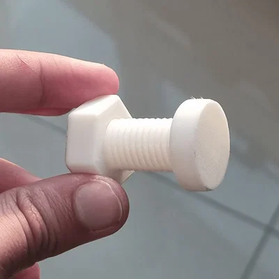 Mô hình đồ chơi ốc vít (Large Fidget Screw and Bolt) in 3D siêu tốc