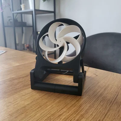 Quạt để bàn toroidal đơn giản V2