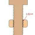 Bộ Bu Lông M8 DIN 961 (Kèm Đai Ốc & Vòng Đệm) In 3D - Thumbnail 2