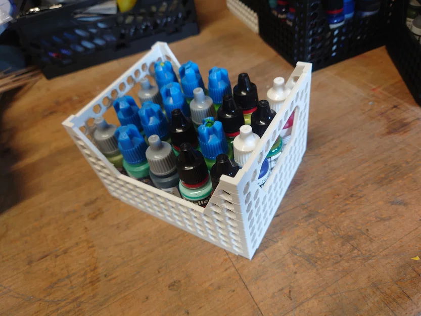 Kệ/Hộp xếp chồng cho Vallejo, Scale75... (có/không nam châm) - Image 3