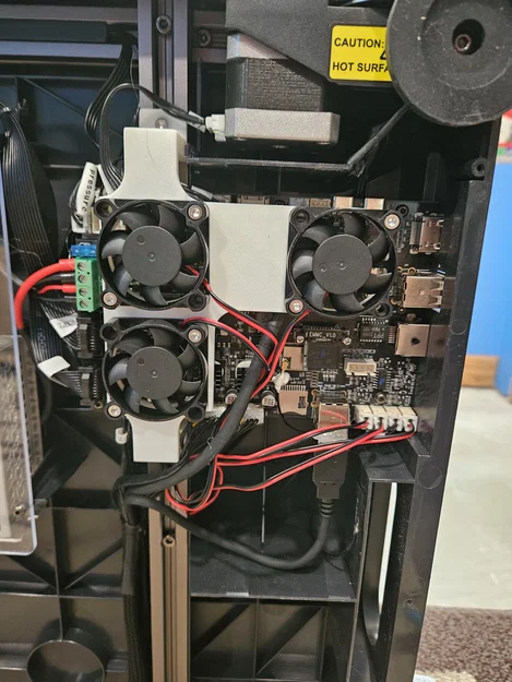 Mod quạt 4010 cho mainboard Sovol SV08 - Image 1