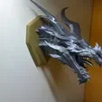 SKYRIM ALDUIN – Cúp treo tường Rồng (Dragon Wall Trophy) Skyrim - Thumbnail 1