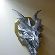 SKYRIM ALDUIN – Cúp treo tường Rồng (Dragon Wall Trophy) Skyrim - Image 2