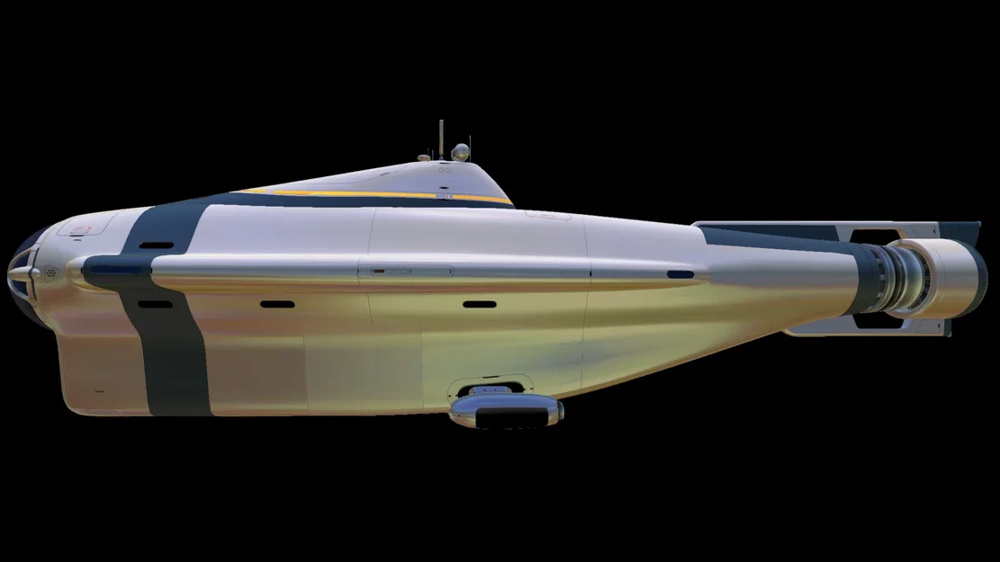 Tàu ngầm Cyclops (Subnautica) – Model 3D để in - Image 3