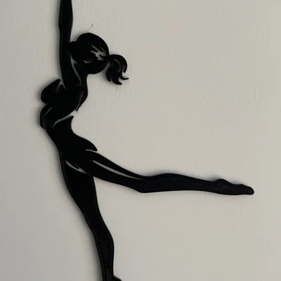 Tranh treo tường nghệ thuật Gymnast Wall Art #3 trang trí phòng tập