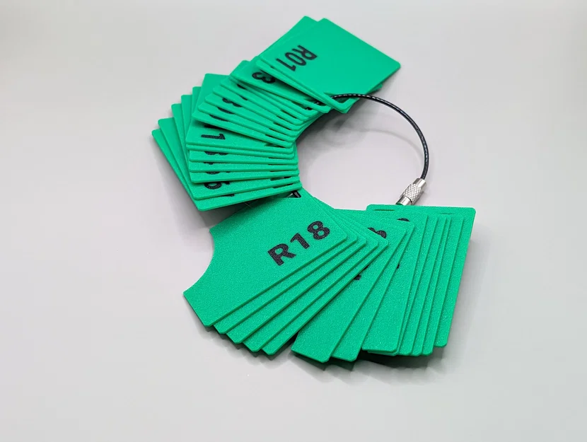 Bộ thước Radius Gauges trong/ngoài 1mm đến 30mm - Image 2
