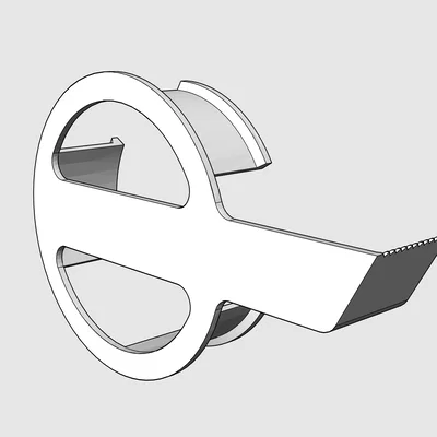 Dispenser Băng Keo Giấy Tối Giản (Minimal Masking Tape Dispenser)