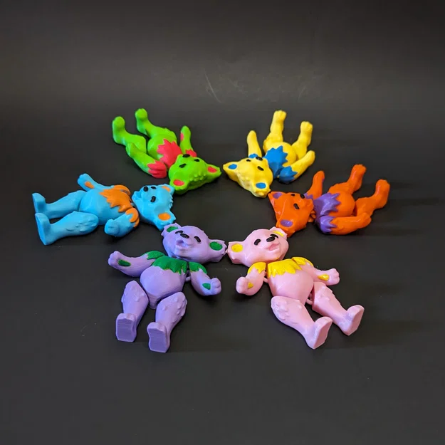 Gấu Nhảy Grateful Dead Articulated (Khớp Linh Hoạt) - Image 2