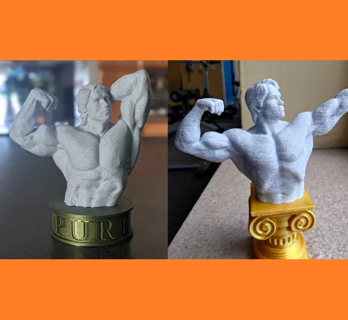 Tượng bán thân Arnold Schwarzenegger (Arnold Schwarzenegger Bust) - Image 1