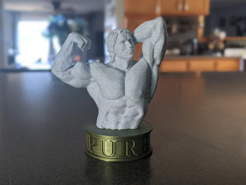 Tượng bán thân Arnold Schwarzenegger (Arnold Schwarzenegger Bust) - Image 2