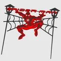 Mô hình trang trí bánh kem Spiderman cho tiệc sinh nhật - Thumbnail 3