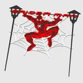 Mô hình trang trí bánh kem Spiderman cho tiệc sinh nhật - Thumbnail 5