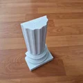 Chặn sách cột Hy Lạp cổ đại (Greek Bookpillar) có đế phẳng - Thumbnail 2