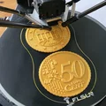 Lót ly hình đồng xu Euro 50 cent (Coin coaster Euro 50 cent) - Thumbnail 15