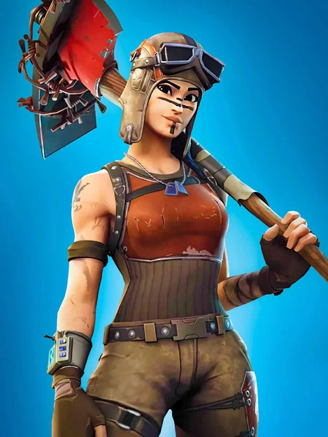 Mô hình in 3D tranh khắc sáng nhân vật Renegade Raider trong Fortnite - Image 1
