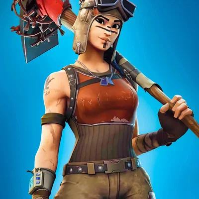 Mô hình in 3D tranh khắc sáng nhân vật Renegade Raider trong Fortnite