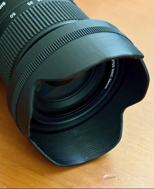 Loa che nắng (Lens hood) cho ống kính Sigma 18-50mm tương thích filter - Image 1