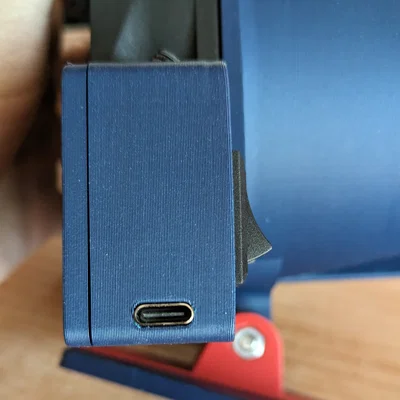 Bộ chuyển USB-C lên 12V cấp nguồn cho quạt 120mm