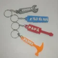 Móc khóa hình dụng cụ cầm tay in 3D làm quà tặng ngày của Cha - Thumbnail 1