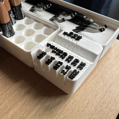 Dụng cụ đo ốc Gridfinity 1x1 bản Tall Edition