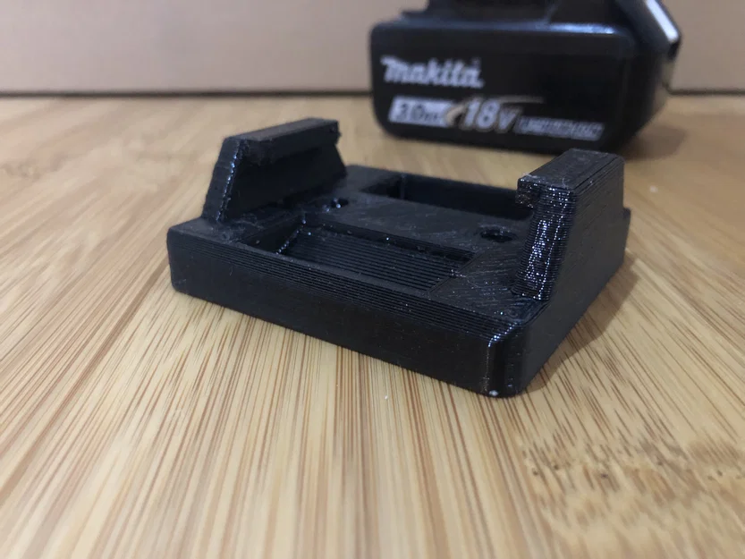 Giá đỡ pin Makita 18V bền chắc - Phụ kiện in 3D tiện lợi - Image 1