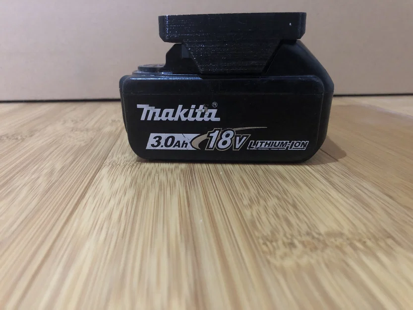 Giá đỡ pin Makita 18V bền chắc - Phụ kiện in 3D tiện lợi - Image 4