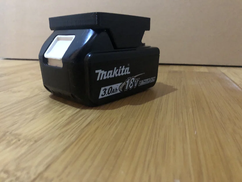 Giá đỡ pin Makita 18V bền chắc - Phụ kiện in 3D tiện lợi - Image 5