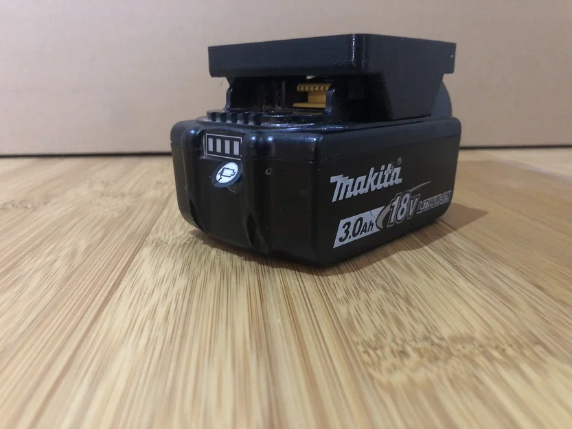 Giá đỡ pin Makita 18V bền chắc - Phụ kiện in 3D tiện lợi - Image 6