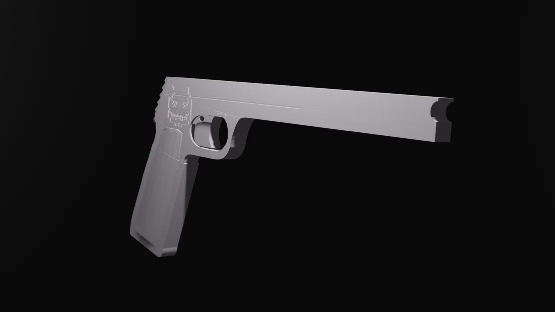 Devl Rubberband Gun V3 (Print-in-Place) - Súng dây thun in liền khối - Image 1