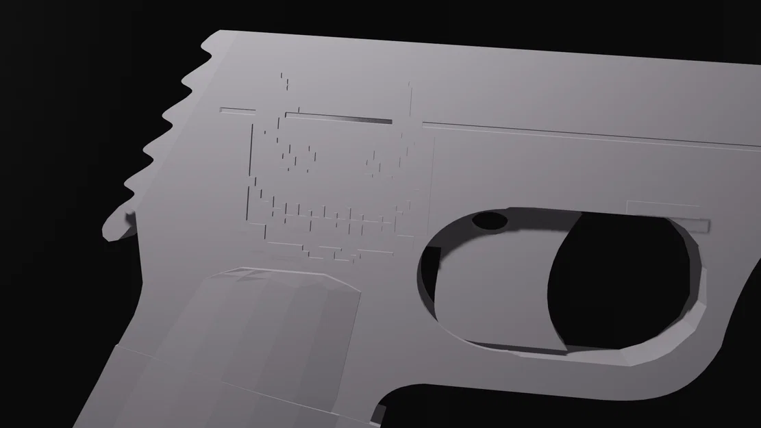 Devl Rubberband Gun V3 (Print-in-Place) - Súng dây thun in liền khối - Image 3