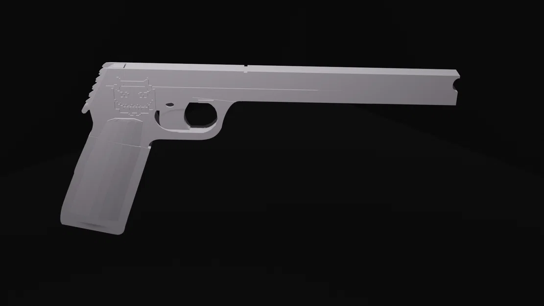 Devl Rubberband Gun V3 (Print-in-Place) - Súng dây thun in liền khối - Image 4