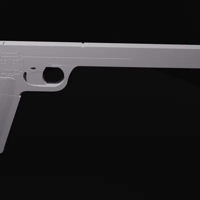 Devl Rubberband Gun V3 (Print-in-Place) - Súng dây thun in liền khối