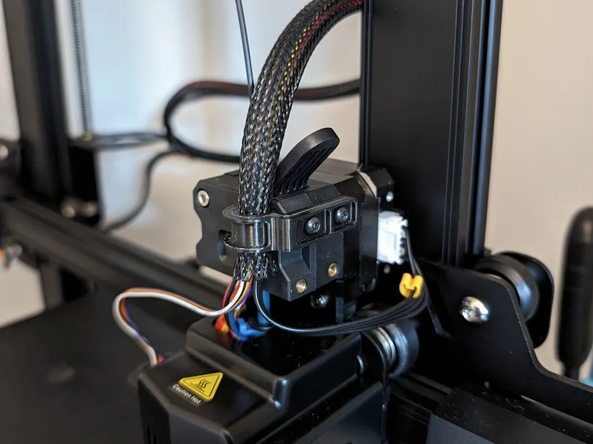 Kẹp giữ dây cho Sprite extruder trên Ender 3 Neo/V2 Neo/Max Neo - Image 1