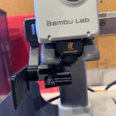 Đế giữ miếng gạt nhựa (Wiper) nâng cấp cho Bambu Lab A1