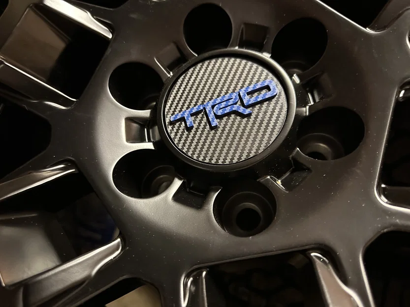 Nắp chụp mâm xe Toyota TRD 3D cho 4Runner - Tùy biến cực chất - Image 1