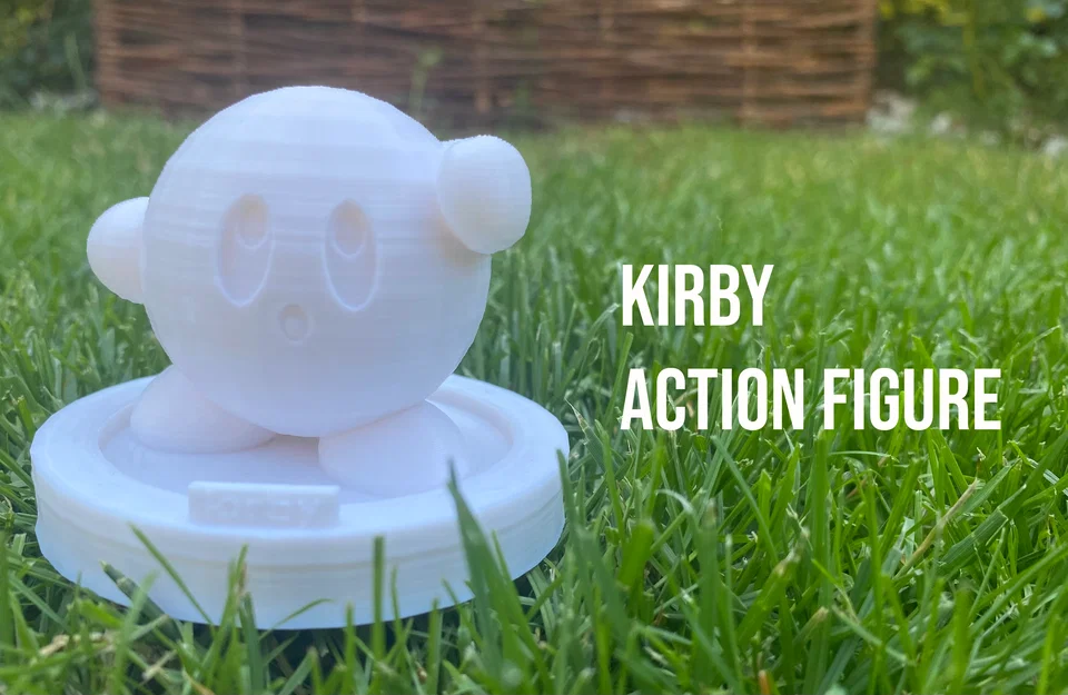 Mô hình Kirby Nintendo - Mẫu in 3D dễ thương cho người sưu tầm - Image 1