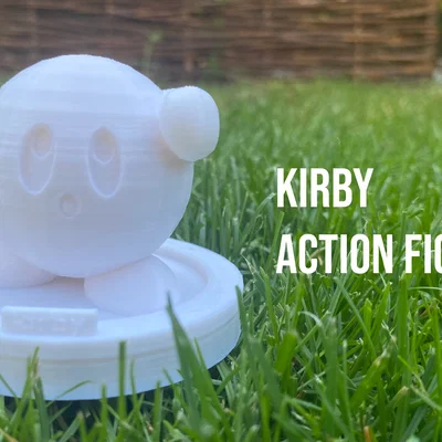 Mô hình Kirby Nintendo - Mẫu in 3D dễ thương cho người sưu tầm