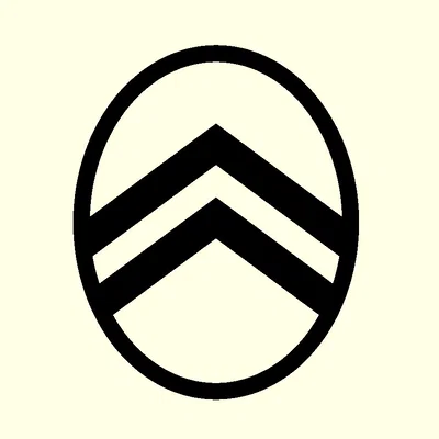 Logo Citroën 2022 (OpenSCAD) – Citroën Citroen Logo