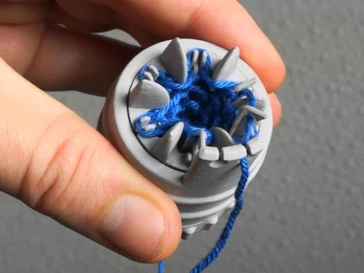 Máy đan len (Knitting machine) dạng tròn in 3D - Image 1