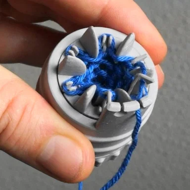 Máy đan len (Knitting machine) dạng tròn in 3D