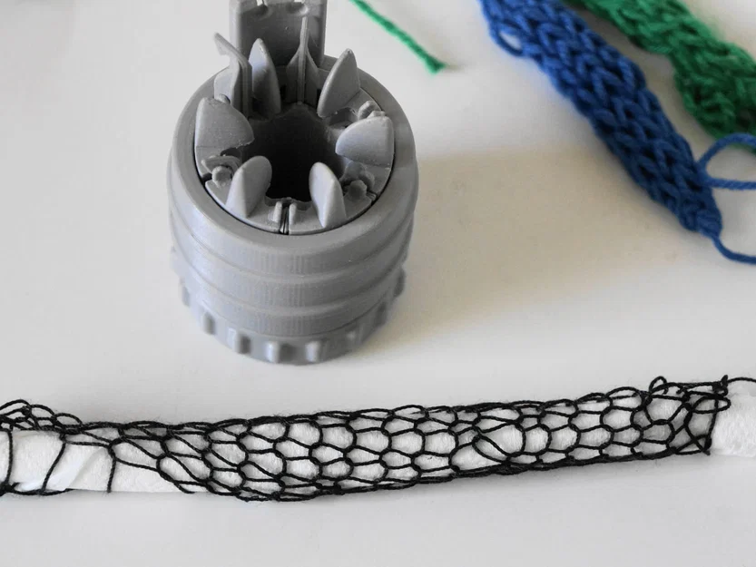 Máy đan len (Knitting machine) dạng tròn in 3D - Image 3