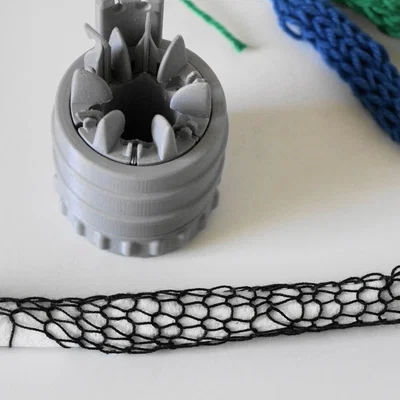 Máy đan len (Knitting machine) dạng tròn in 3D