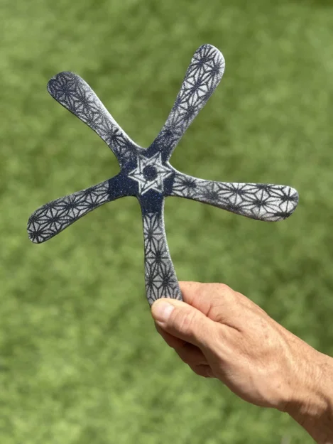 Mô hình boomerang 5 cánh phong cách Krull độc đáo - Image 1