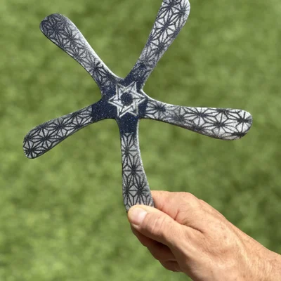 Mô hình boomerang 5 cánh phong cách Krull độc đáo