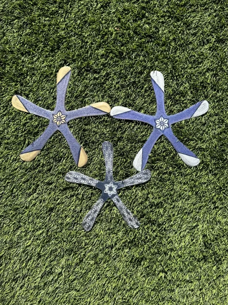 Mô hình boomerang 5 cánh phong cách Krull độc đáo - Image 2