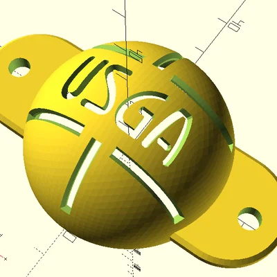 Stencil bóng golf cá nhân hóa tùy chỉnh